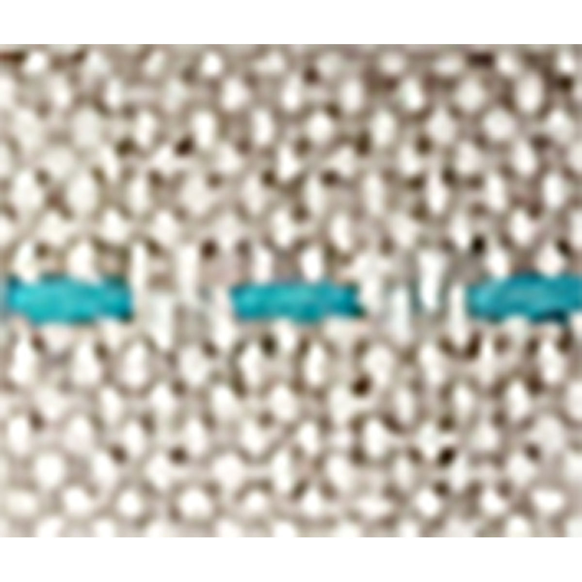 Woven Stitch 15mm X 20mtrs Natural/Blue