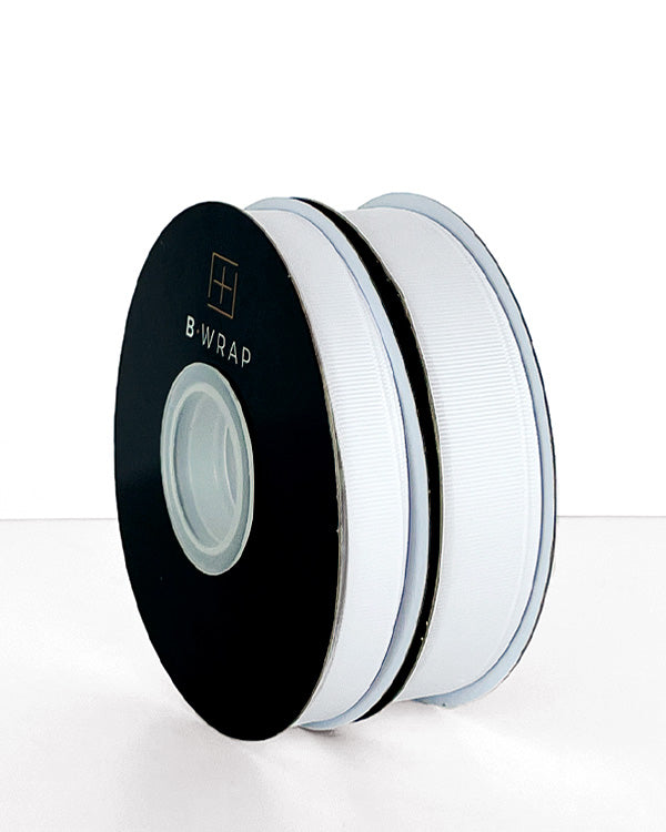 Grosgrain 13mm X 30mtrs White