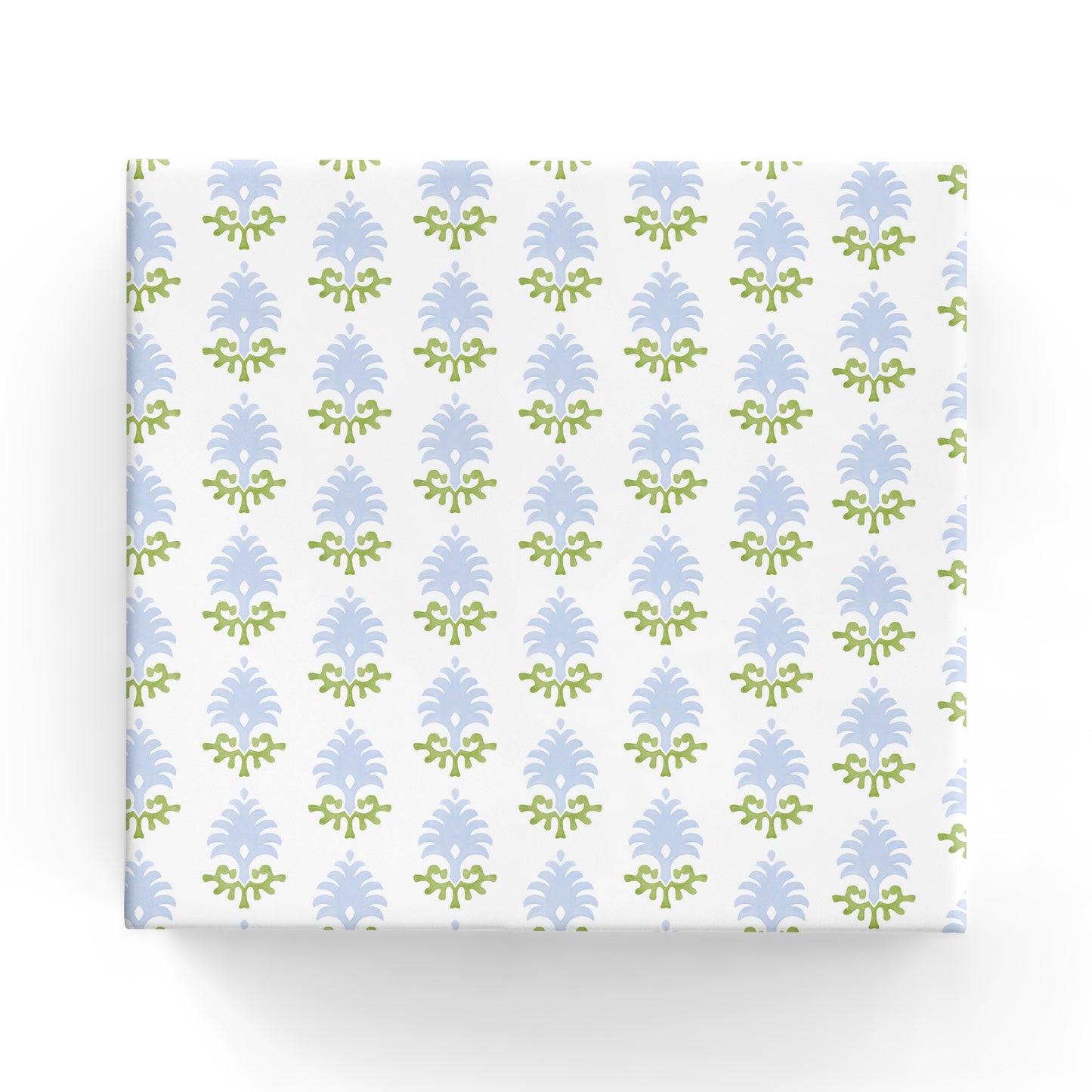 Block Print Wrap Blue/Green