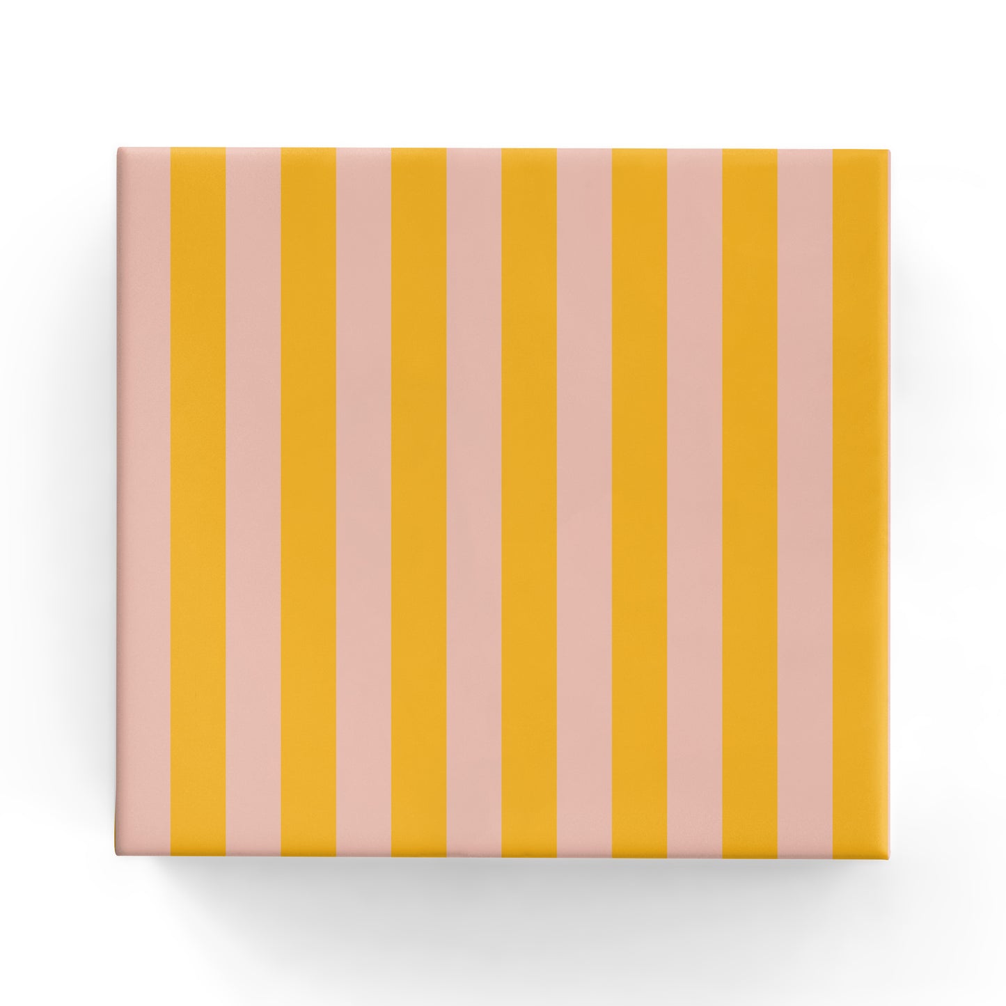 Two Colour Stripe in Matte Dusty Pink/Mustard