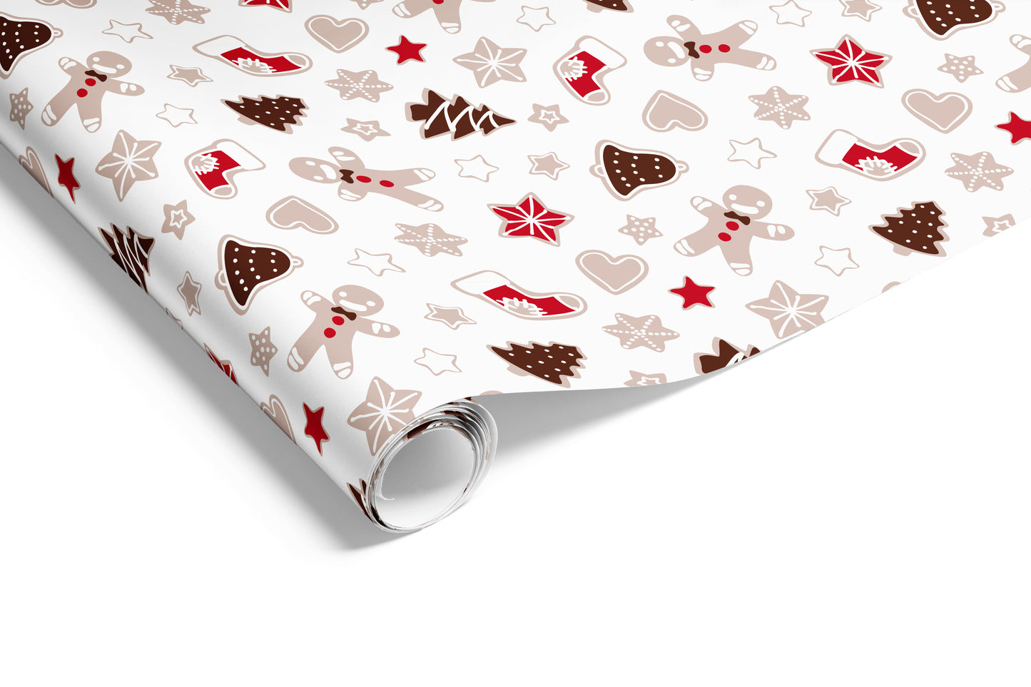 Xmas Gingerbread on Matte Wrap Red Chocolate Mocha