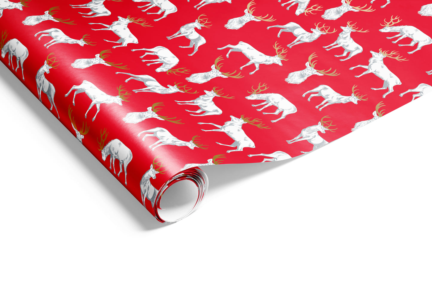 Stag Wrap Red Gold