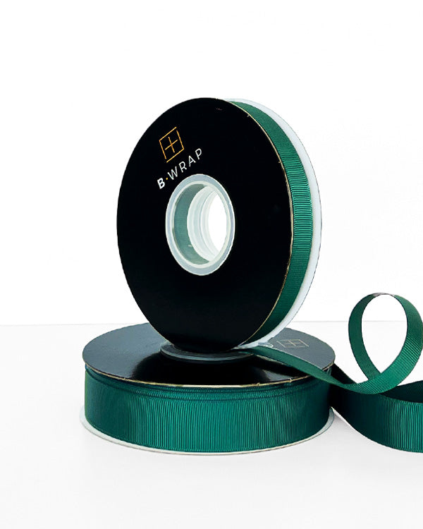 Grosgrain 22mm X 30mtrs Hunter Green