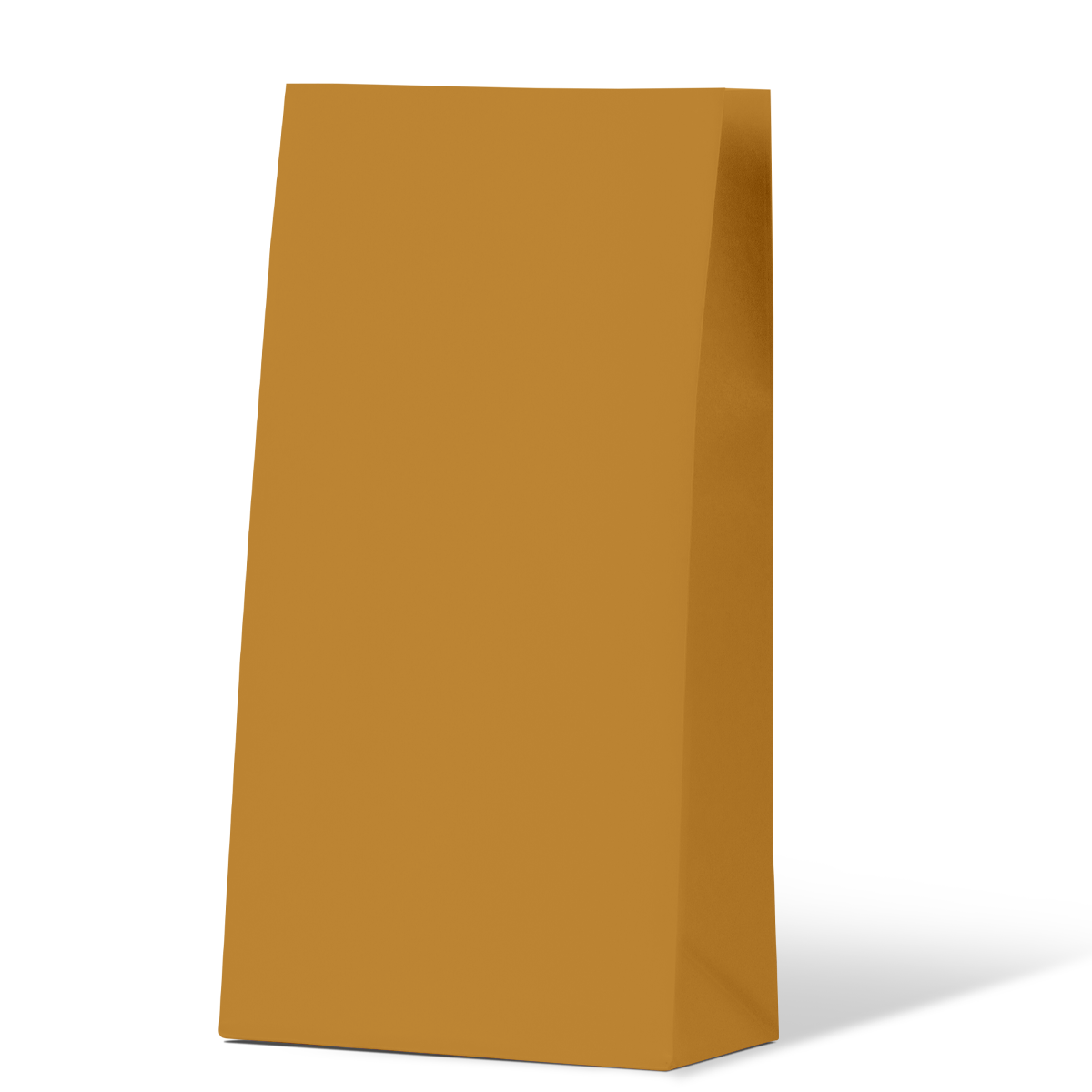 Mustard Medium Coloured Gift Paper Bag