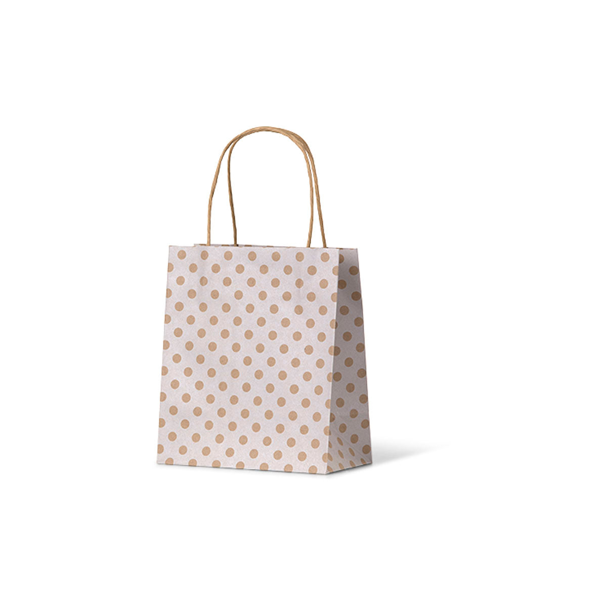 White Spot Kraft Toddler Paper Bag