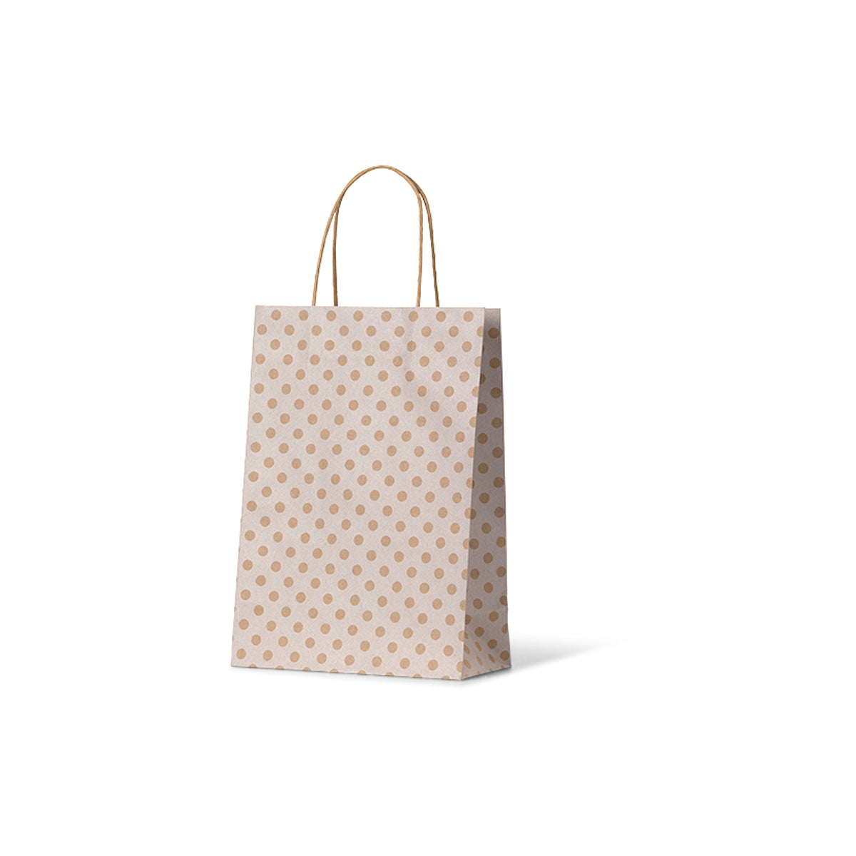 White Spot Kraft Junior Paper Bag