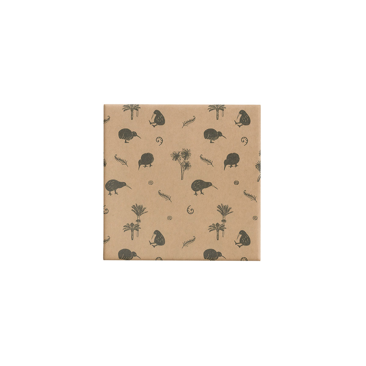 Little Kiwi Wrap Black on Kraft***