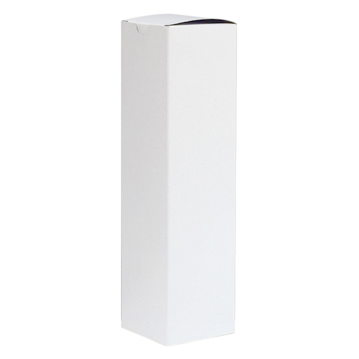 Wine 1 Bottle Box White 89x89x343mm