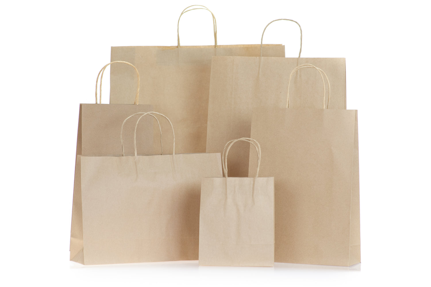 Brown Kraft Carry Bags