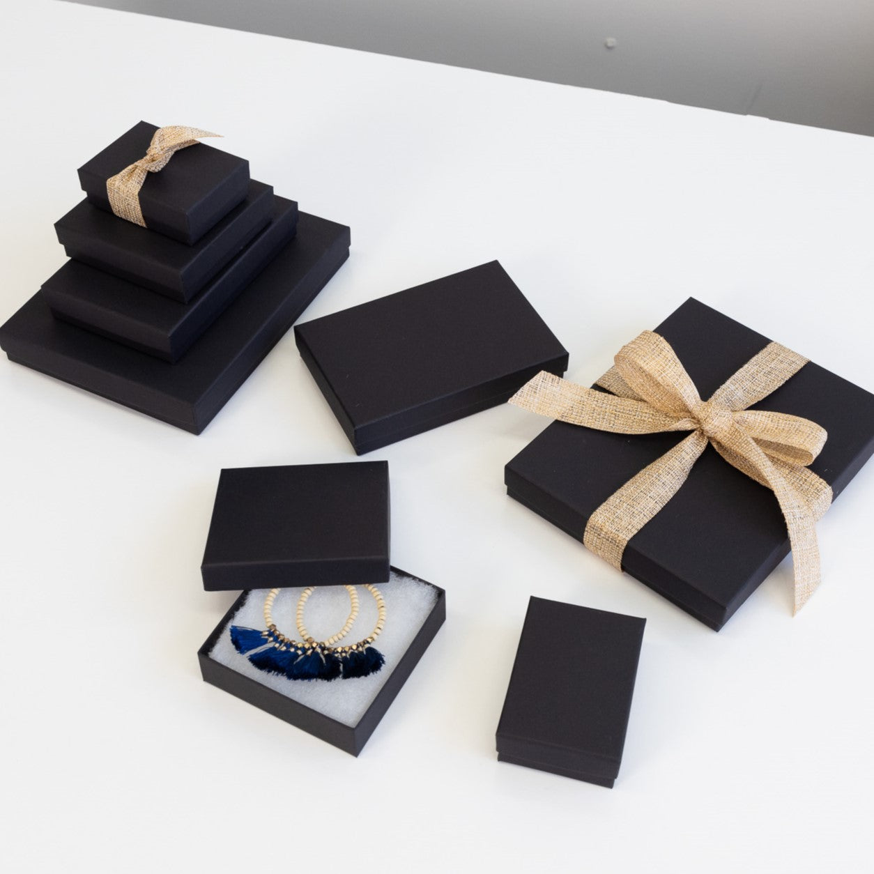 Cotton Filled Jewellery Boxes