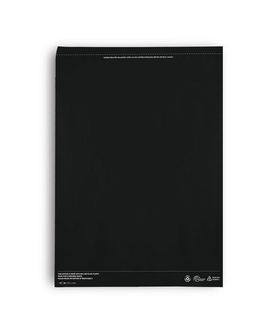 B Online Black Poly Mailer Lineflow Recycled-200