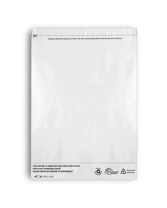 B Online White Poly Mailer A4 Recycled-200/ctn