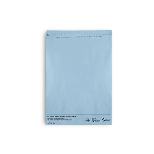B Online Blue Poly Mailer A4 Recycled-200/ctn