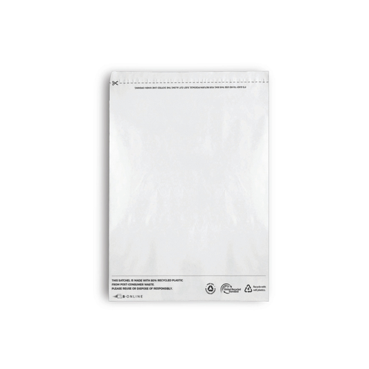 B Online White Poly Mailer A4 Recycled-200/ctn