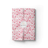Pohutukawa Tissue Red on White