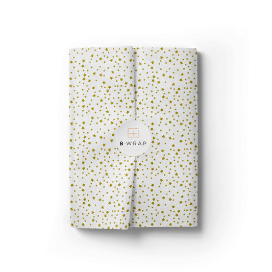 Stars Tissue Paper Gold