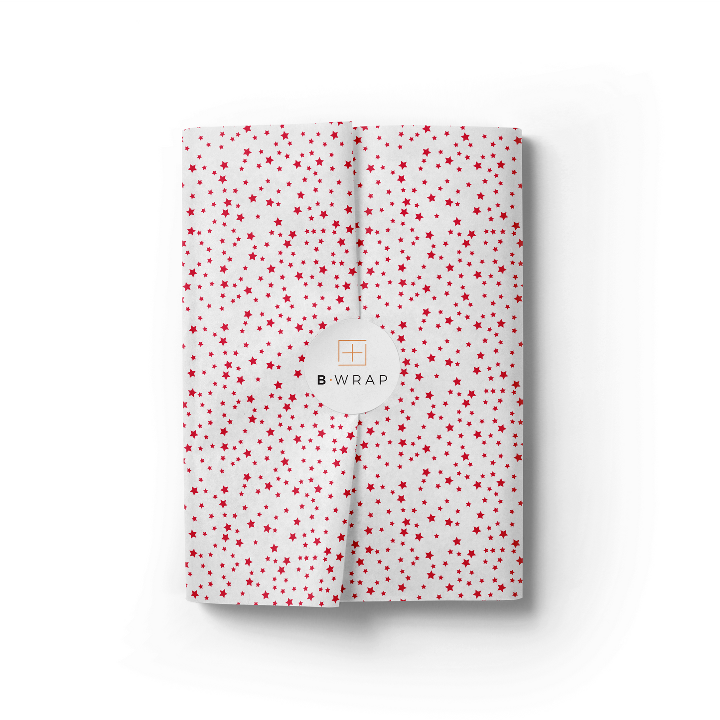 Stars Tissue Paper Red