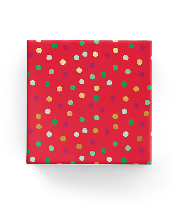 Polka Dots Wrap Red