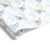 Baby Clouds Wrap Blue