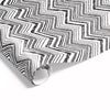 Chevron Sketch Wrap Black