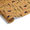 Gone Fishing on Kraft Wrap
