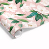 Watercolour Magnolia Wrap Dusty Pink