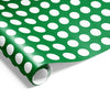 Polka Dot Wrap Emerald Green