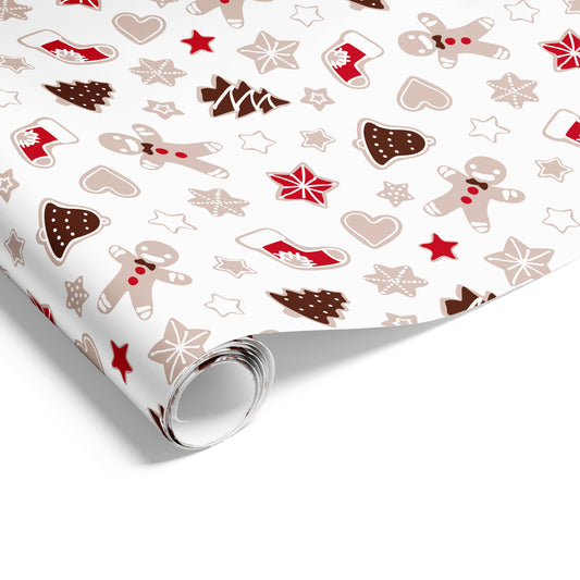 Xmas Gingerbread on Matte Wrap Red Chocolate Mocha