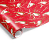 Robins Wrap Gold on Red