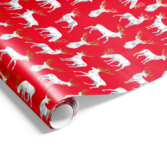 Stag Wrap Red Gold