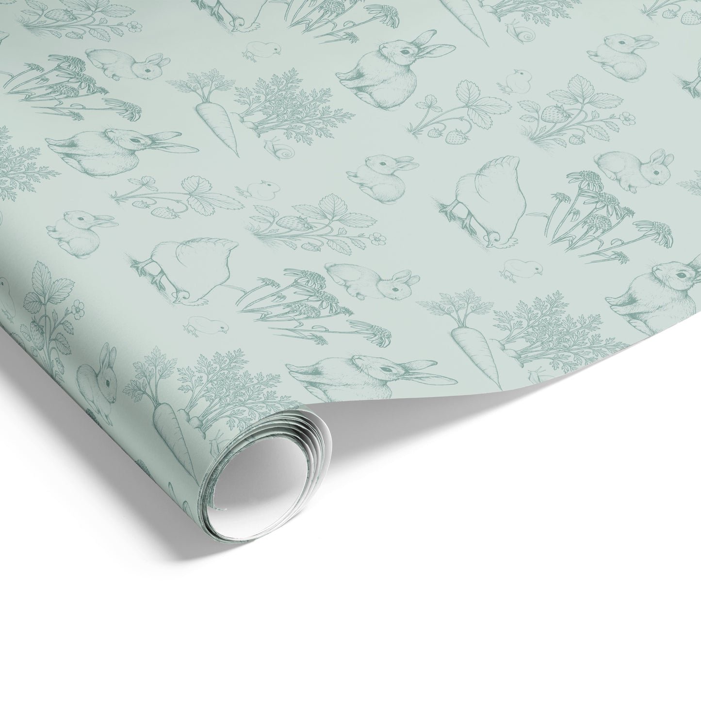 Country Garden on Matte Rivergum