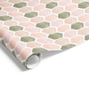 Pavilion Fresco on Matte Olive/Pink