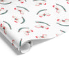 Rocking Horse on Matte Wrap Red/Green