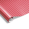 Ribbon Stripe Wrap Red