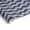 Vine on Matte Navy/Tobacco