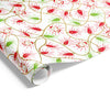 60cm Xmas Lights Wrap Gold Red Green