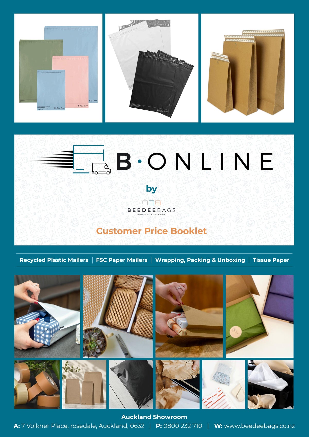 <h2><strong>B Online</strong> Customer Pricing Booklet</h2>