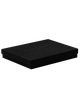 Cotton Fill Box Black Kraft 140x178x25mm - 50/ctn