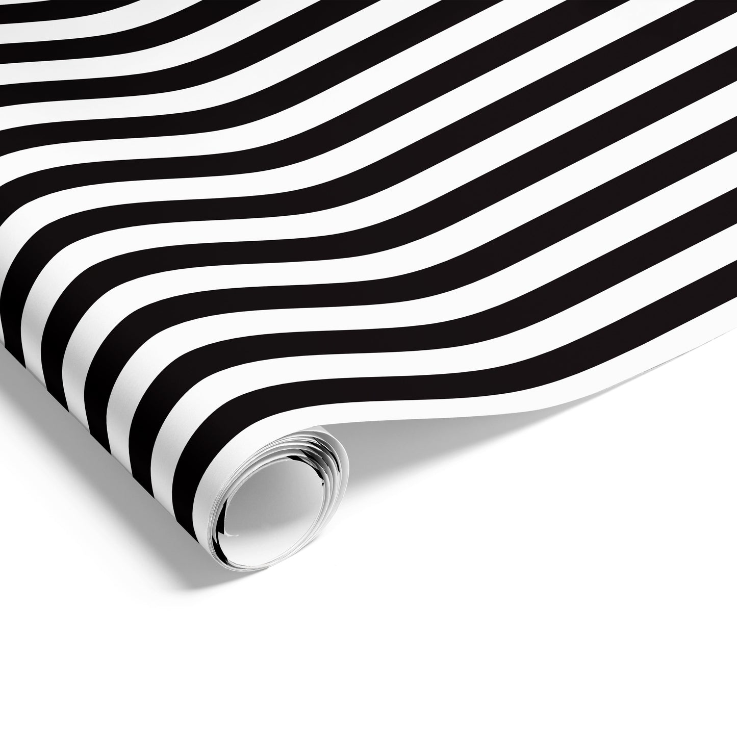 Cafe Stripes on Matte Wrap Black