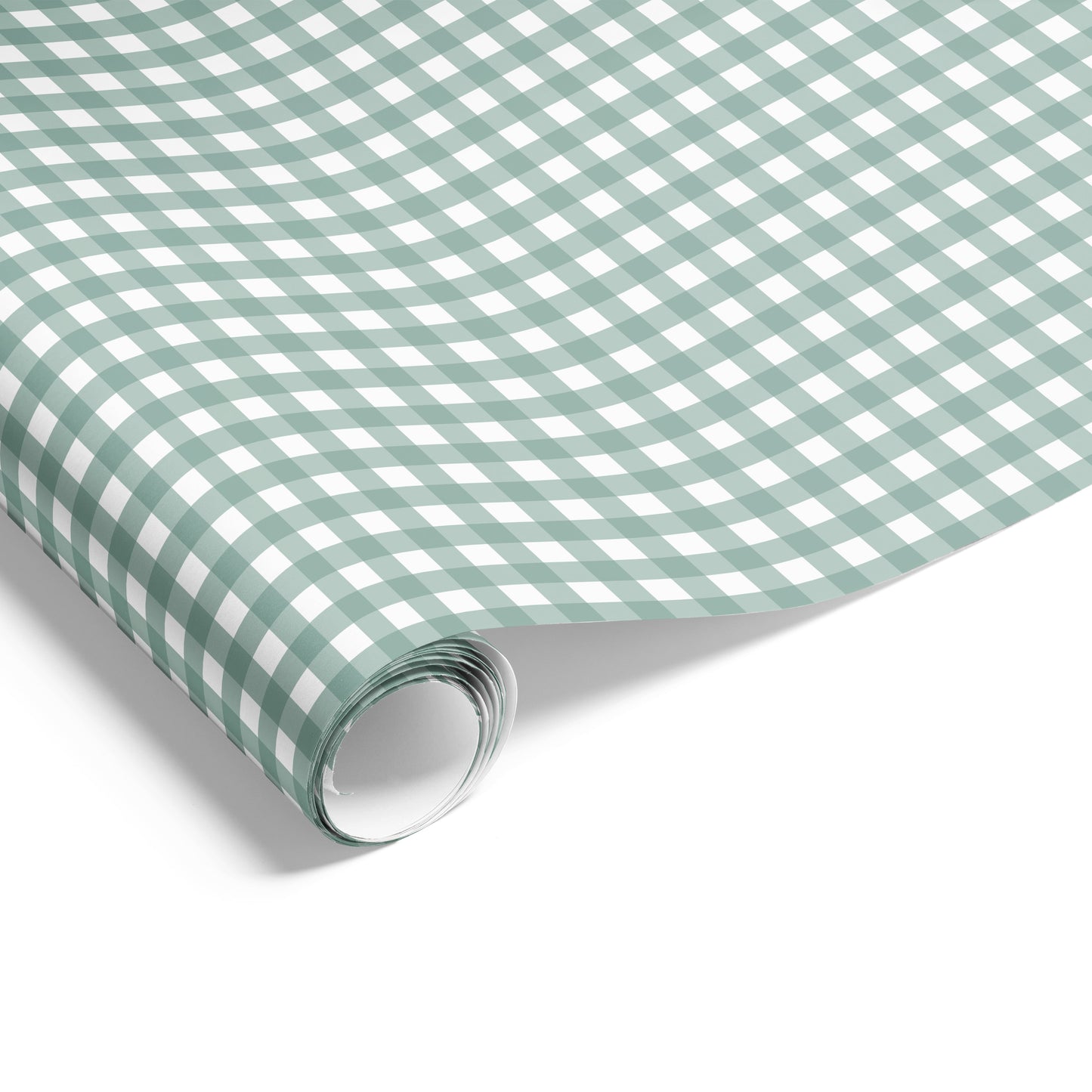 Gingham Check on Matte Wrap Rivergum