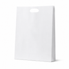 Paper Dcut White Kraft Bag - Large - 50/Ctn