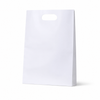 Paper Dcut White Kraft Bag - Midi - 100/Ctn