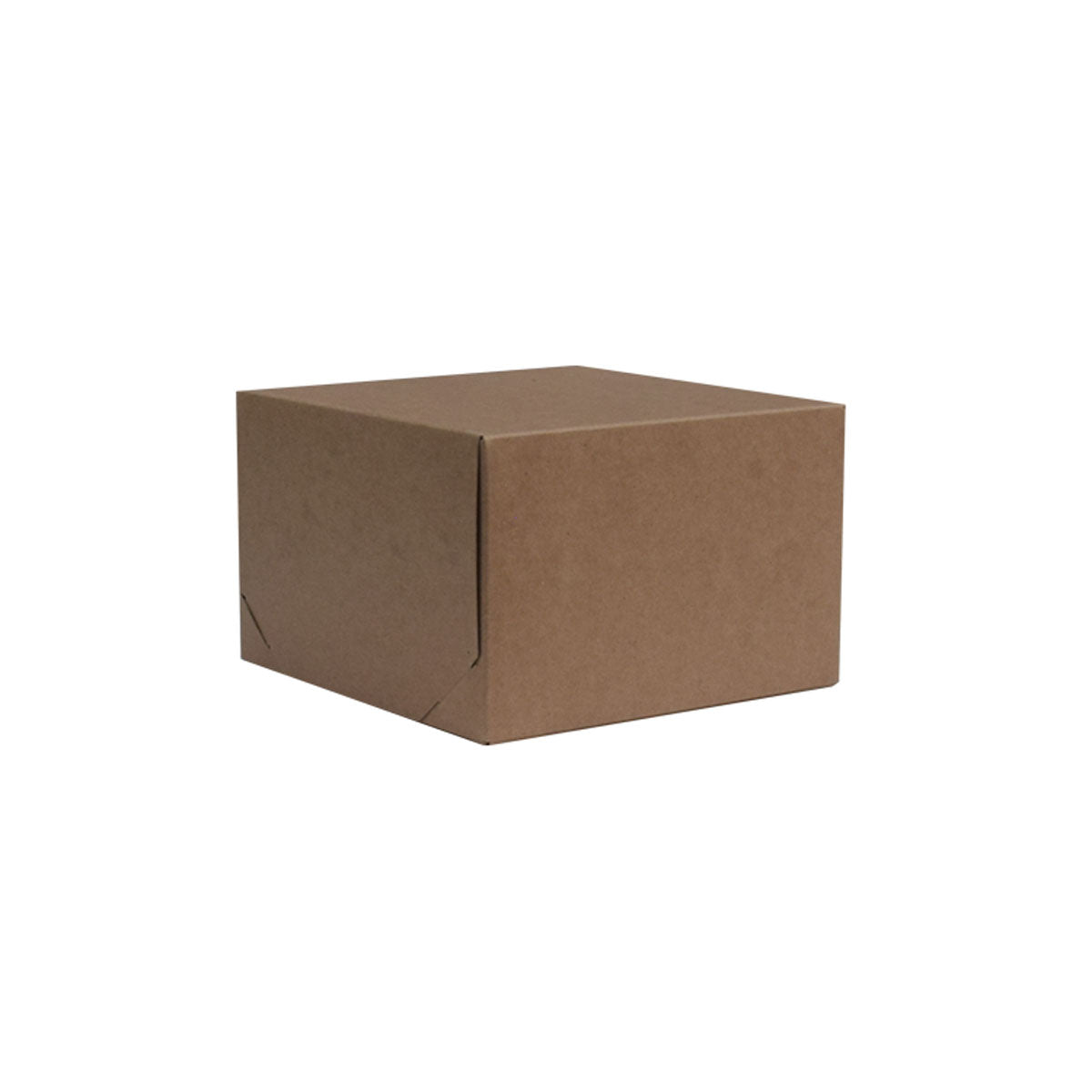 2 Piece Gift Box Natural Kraft 203x203x152mm