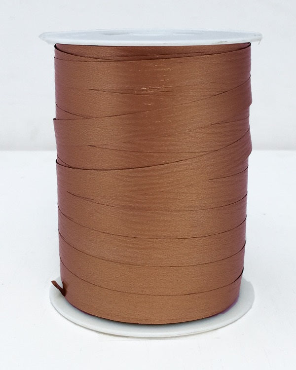Matte Curling Ribbon 10mm X 250m NEW Copper
