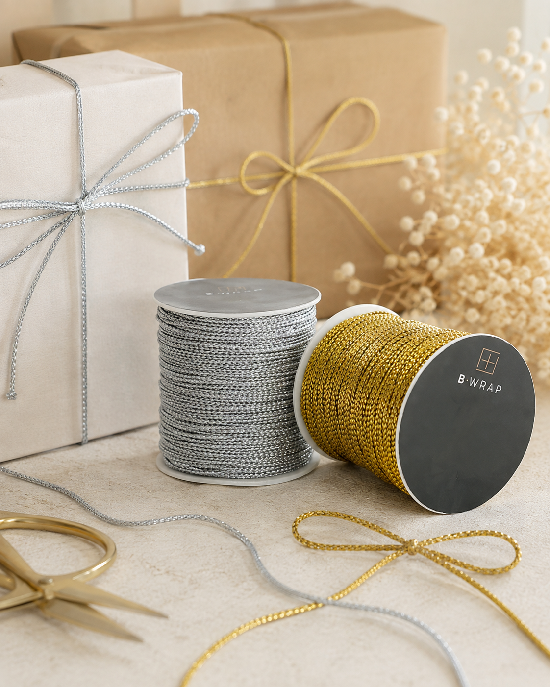 Metallic Cord Ribbon