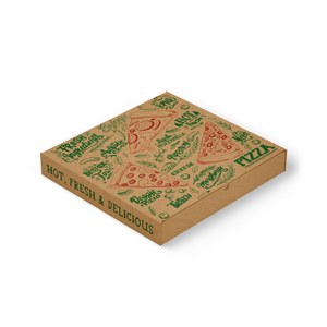 Trend Pizza Slice Text 12" SF Brown - 100/Bundle