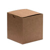 1 Piece Gift Box Natural Kraft 102x102x102mm