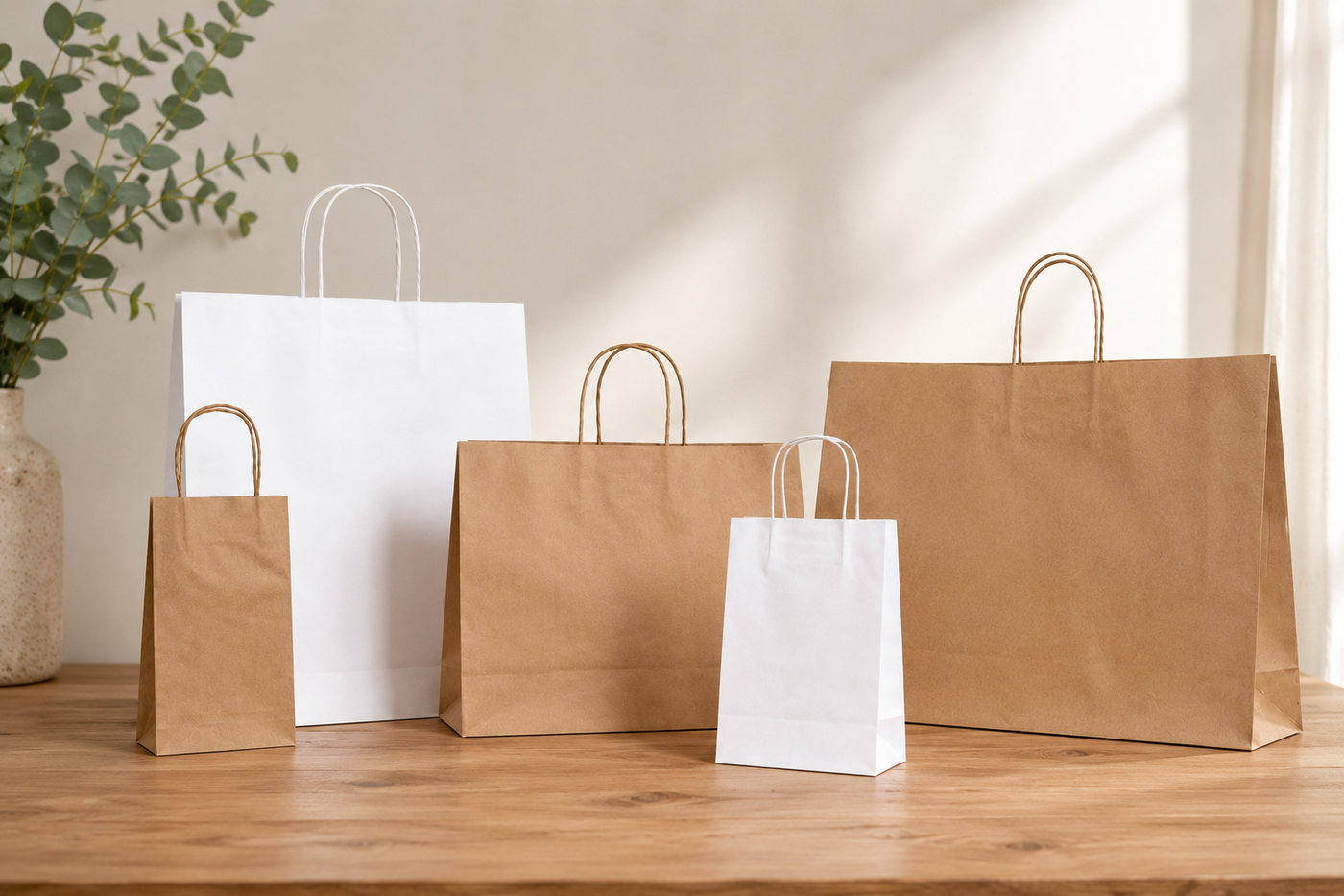 Kraft Carry Bags