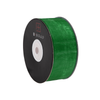Cut Edge Organza 38mm X 100mtrs Hunter Green