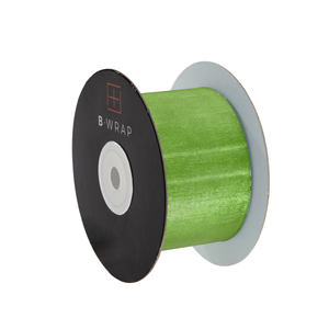 Cut Edge Organza 50mm X 50mtrs Avocado